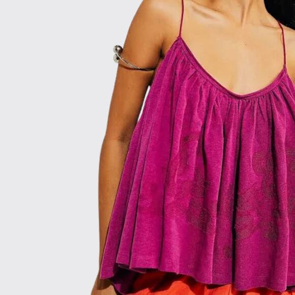 Free People On The Cloud Swing Tank Top - Picture 2 of 8